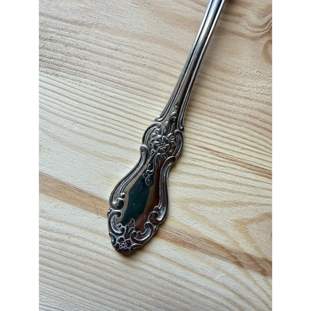 Reed & Barton HIGHGROVE Silverware 18/10 Stainless Serving‎ Spoon DISCONTINUED